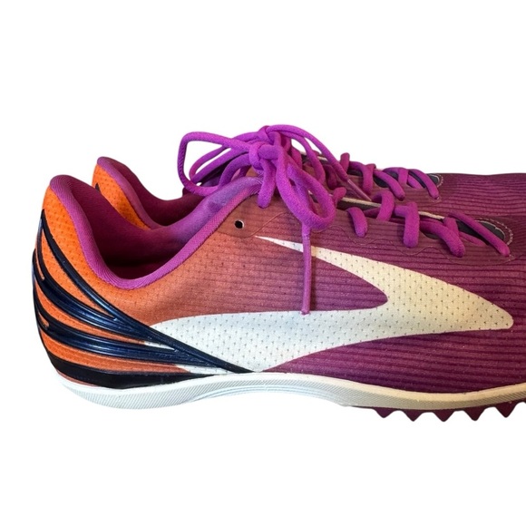 Brooks Mach 17 Spikes Running Shoes, Size 8 - Picture 2 of 8